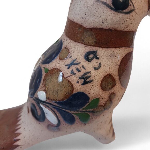 Vintage Tonalá Hand Painted Toucan Ceramic Collectibe Mid Century Decor Mexico - Picture 5 of 11